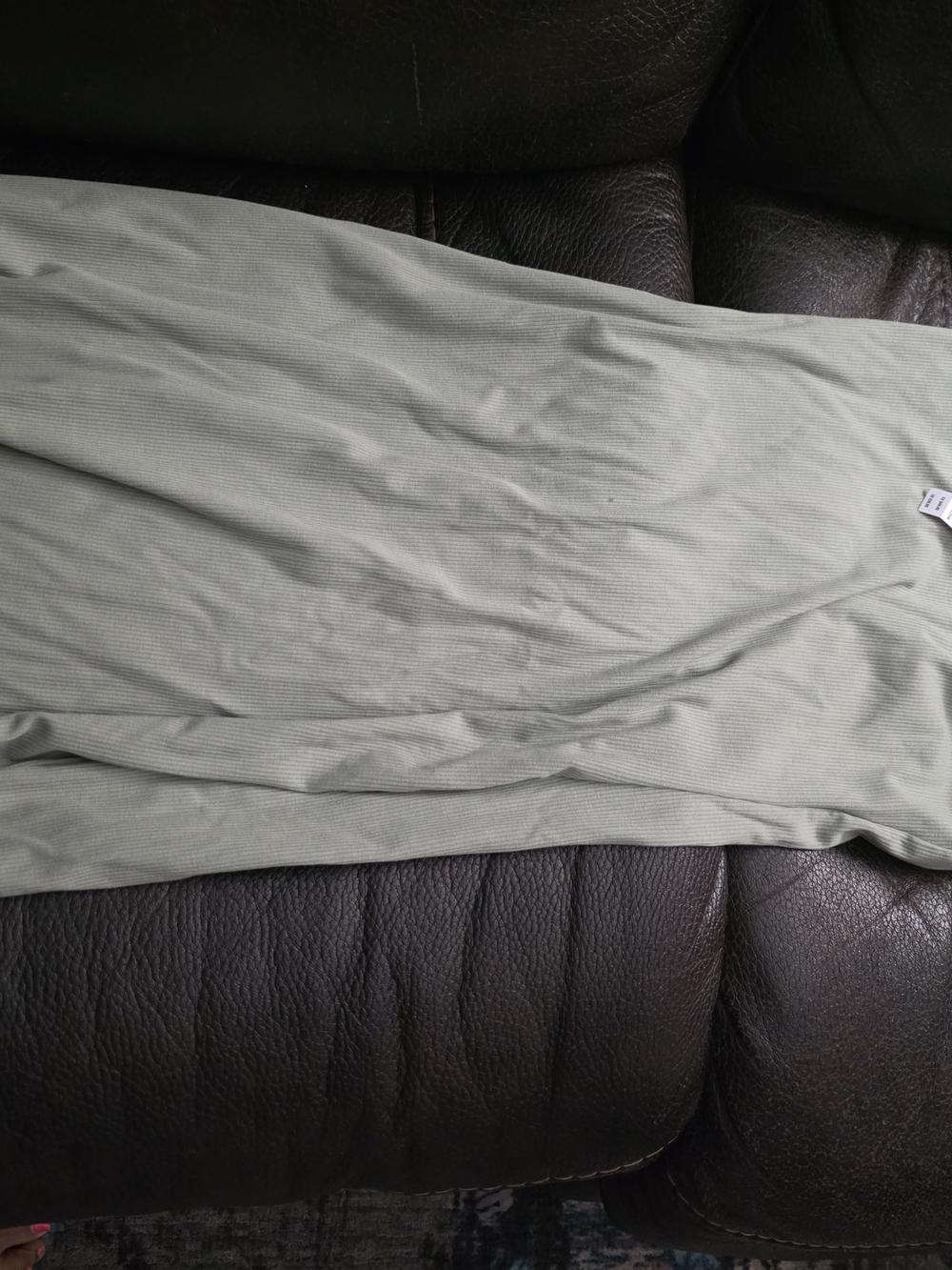 Victoria's Secret Ribbed Maxi Skirt - Sage
